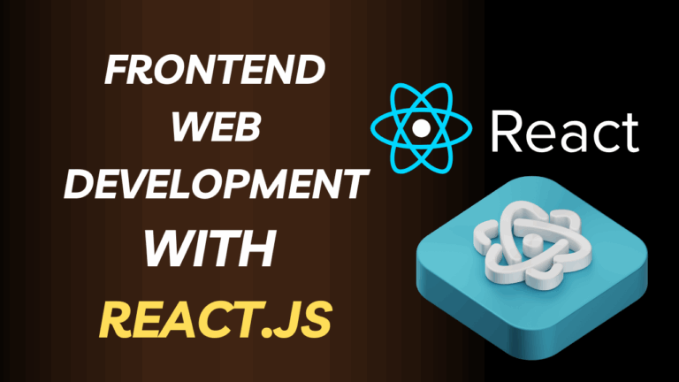 Frontend Web Development with React.js